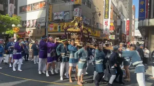 烏森神社例大祭の神輿